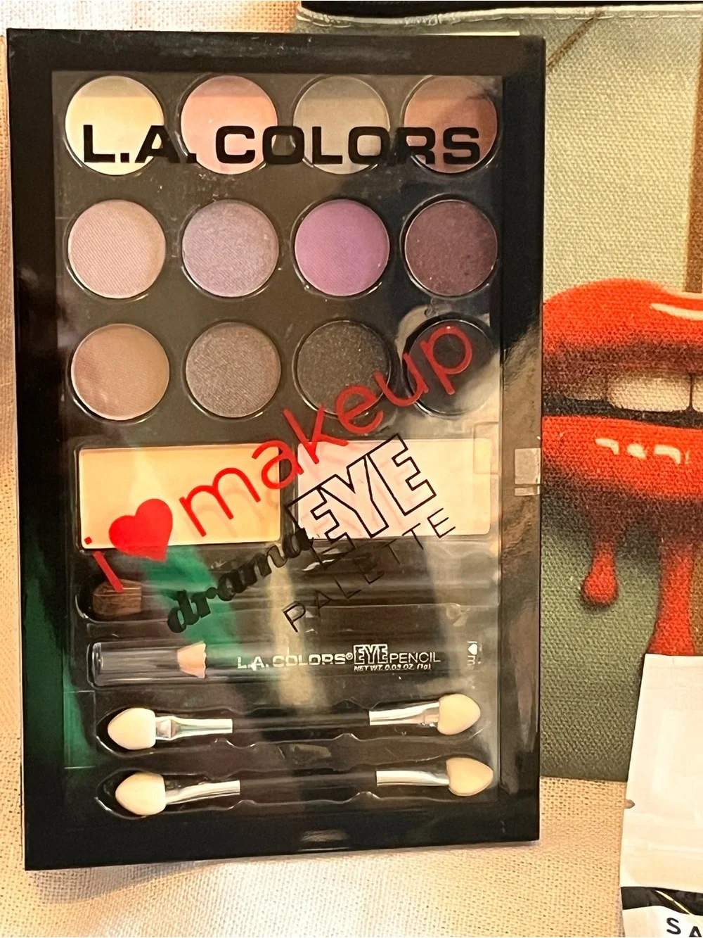LA Colors Bronze Eyeshadow & Eyeliner Set - Bronze Bundle